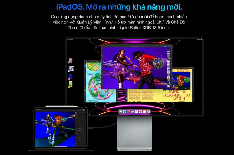 Nhiều tính năng mới được tích hợp trên iPad Pro M2 11 inch